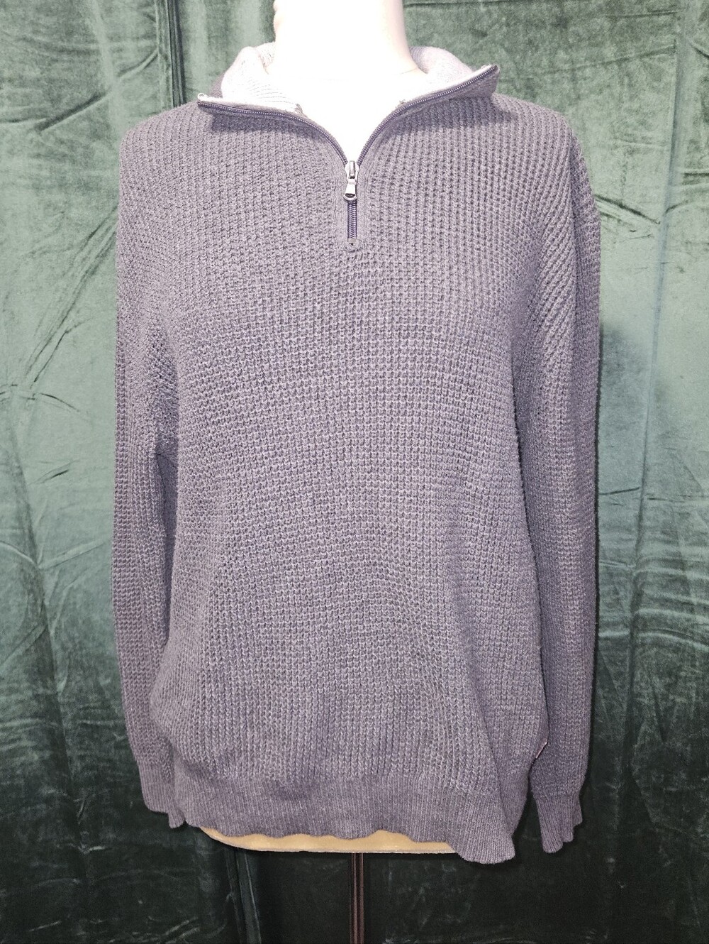 The Normal Brand Waffle Knit Quarterzip